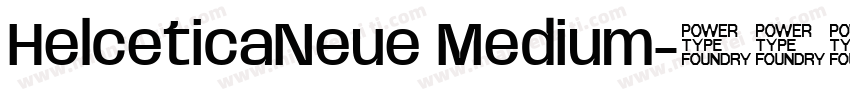 HelceticaNeue Medium字体转换